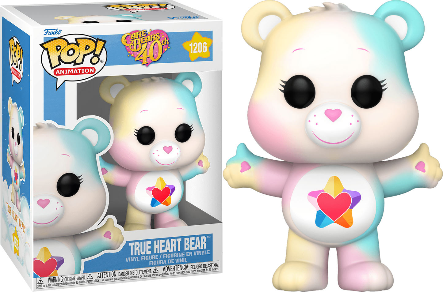 FUNKO POP! ANIMATION: CARE BEARS [40TH ANNIVERSARY] - TRUE HEART BEAR #1206