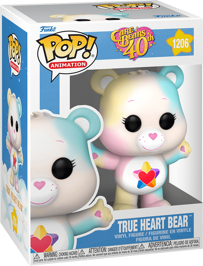 FUNKO POP! ANIMATION: CARE BEARS [40TH ANNIVERSARY] - TRUE HEART BEAR #1206
