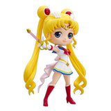BANPRESTO Pretty Guardian Sailor Moon Eternal The Movie Super Sailor Moon Kaleidoscope Ver. Q Posket Statue
