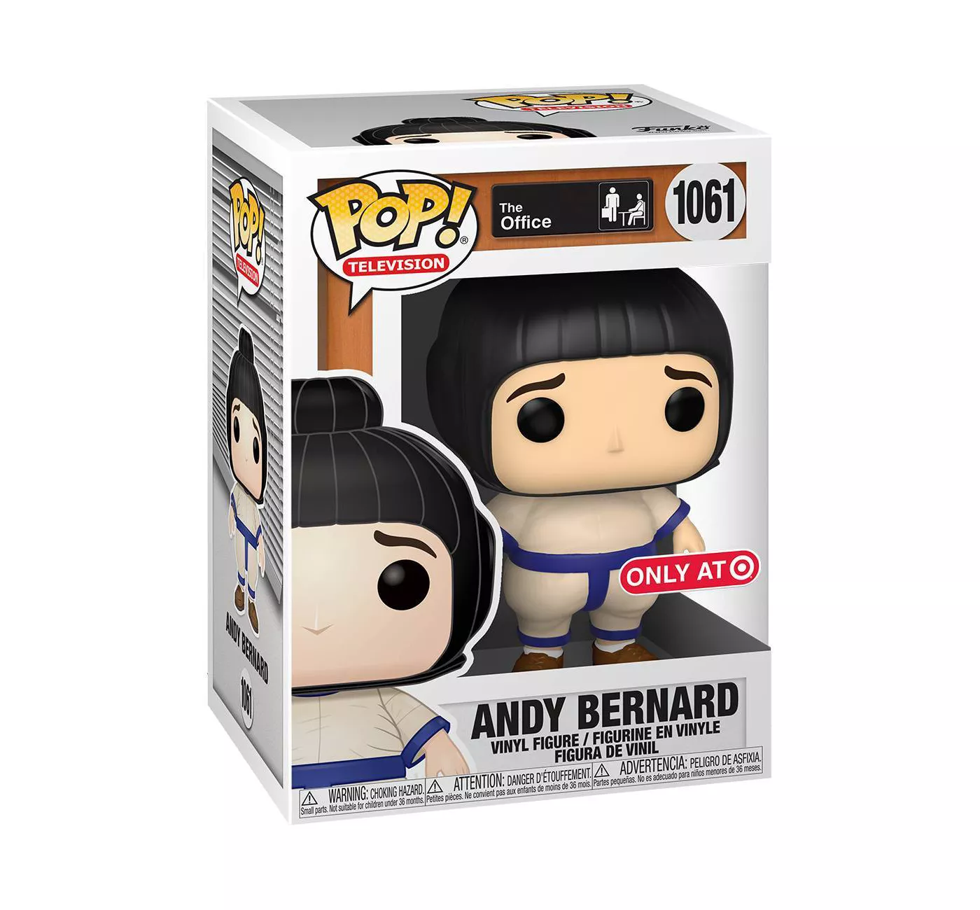 FUNKO POP! TELEVISION: THE OFFICE - ANDY BERNARD [IN SUMO SUIT] **TARGET EXCLUSIVE** #1061