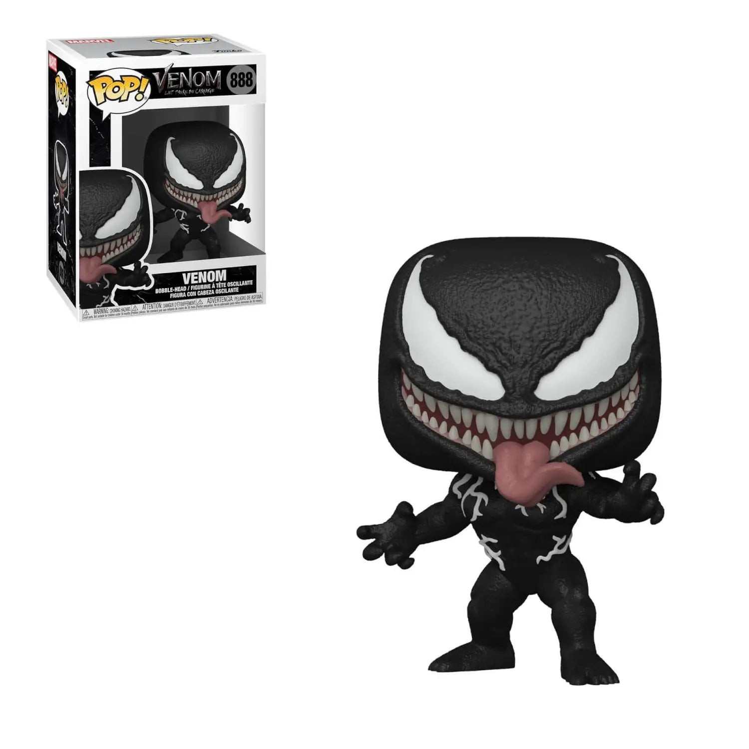 ファンコ Funko Pop! Marvel Venom ヴェノム Funko Venom: Venom x POP! Marvel Vinyl Figure & 1 PET Plastic
