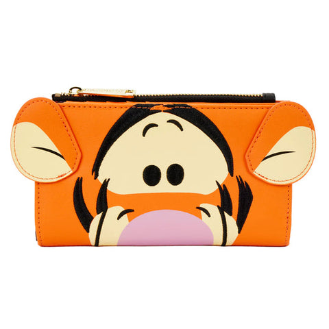 LOUNGEFLY EXCLUSIVE DISNEY TIGGER FLAP WALLET