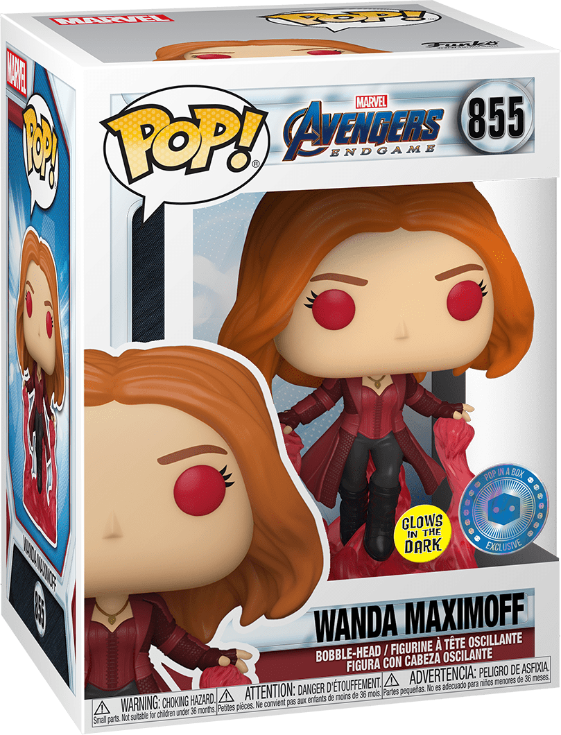 FUNKO POP! MARVEL - AVENGERS: ENDGAME - WANDA MAXIMOFF [GITD