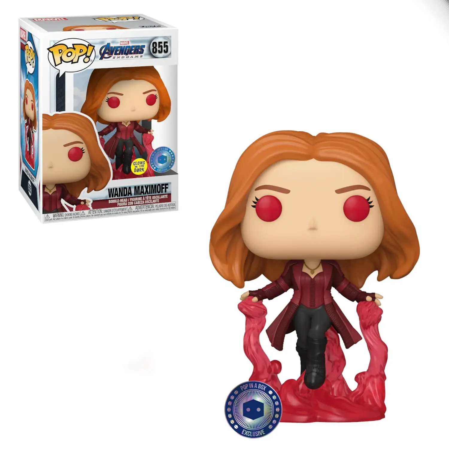 FUNKO POP! MARVEL - AVENGERS: ENDGAME - WANDA MAXIMOFF [GITD
