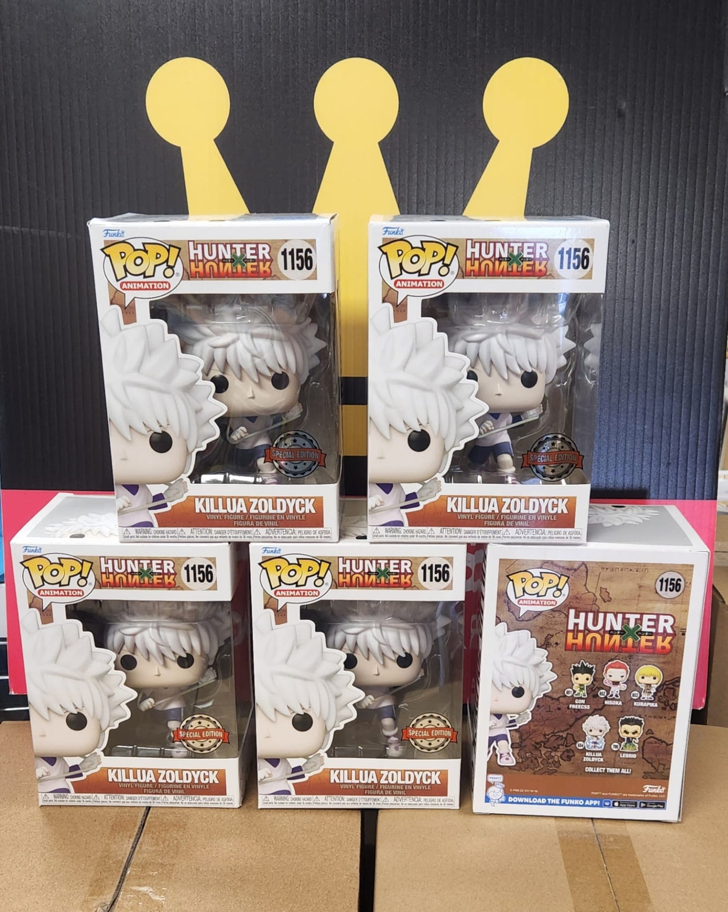 FUNKO POP! ANIMATION: HUNTER X HUNTER - KILLUA ZOLDYCK [W/ YOYO] **ANIME EXPO / BOXLUNCH EXCLUSIVE** #1156