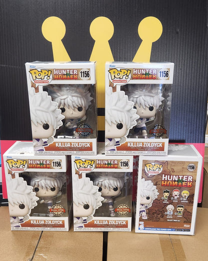 FUNKO POP! ANIMATION: HUNTER X HUNTER - KILLUA ZOLDYCK [W/ YOYO] **ANIME EXPO / BOXLUNCH EXCLUSIVE** #1156