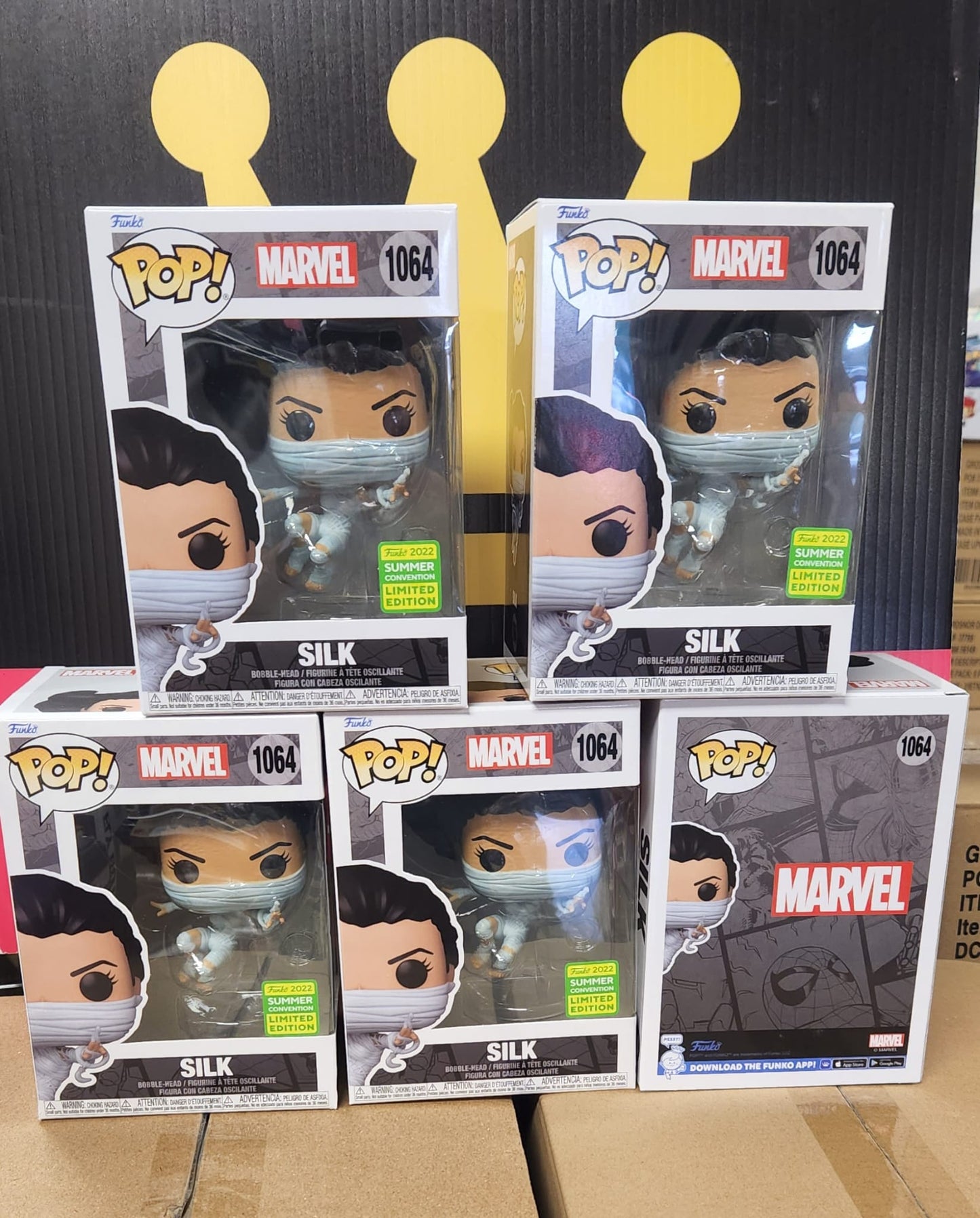 FUNKO POP! MARVEL - SILK [JUMPING] **2022 SDCC EXCLUSIVE** #1064