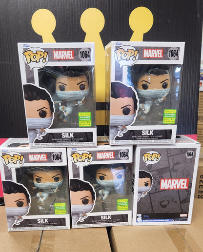 FUNKO POP! MARVEL - SILK [JUMPING] **2022 SDCC EXCLUSIVE** #1064
