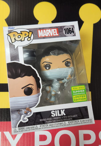 FUNKO POP! MARVEL - SILK [JUMPING] **2022 SDCC EXCLUSIVE** #1064