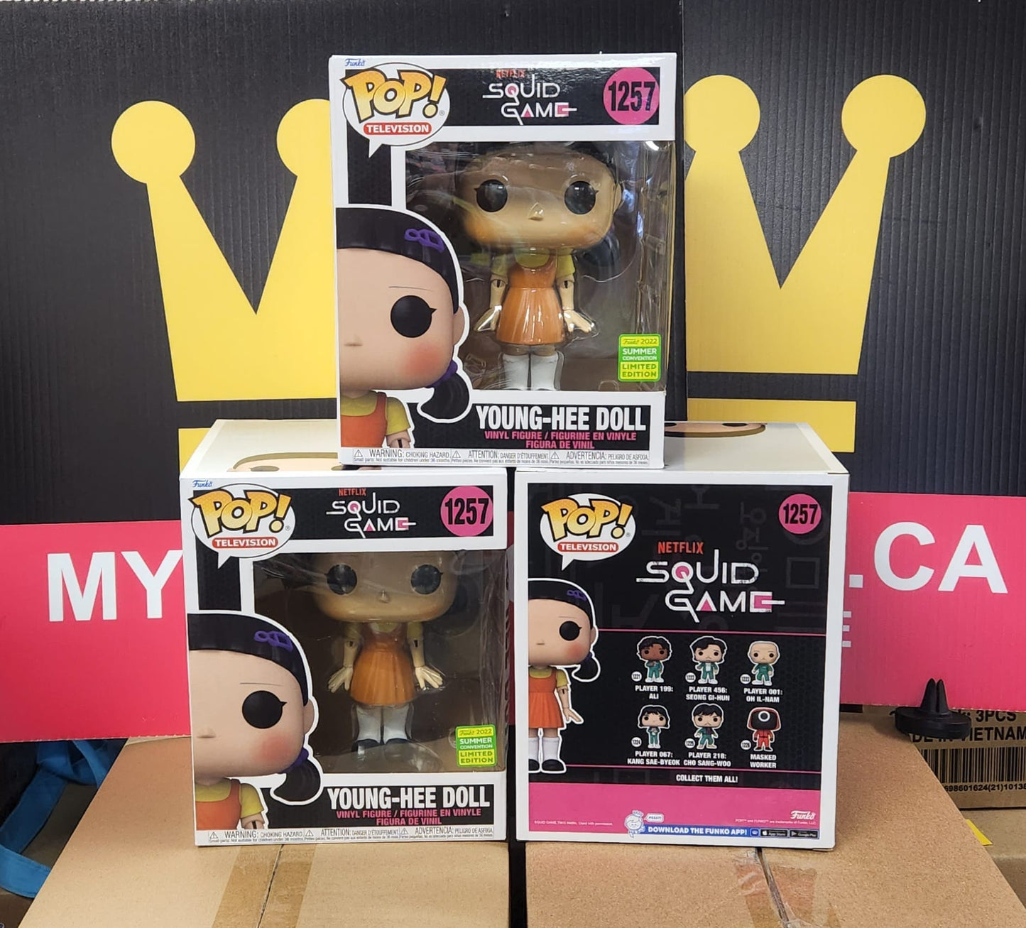 Funko Pop! Television: Squid Game - Jumbo 6" Young-Hee Doll #1257 [2022 SDCC Shared Convention Exclusive]