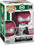 FUNKO POP! HEROES [DC]: GREEN LANTERN - WHITE LANTERN SINESTRO **2021 VIRTUAL FUNKON EXCLUSIVE** #398