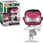 FUNKO POP! HEROES [DC]: GREEN LANTERN - WHITE LANTERN SINESTRO **2021 VIRTUAL FUNKON EXCLUSIVE** #398