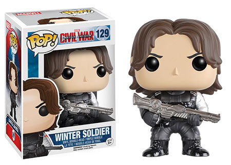 FUNKO POP! MARVEL - CAPTAIN AMERICA: CIVIL WAR - WINTER SOLDIER #129