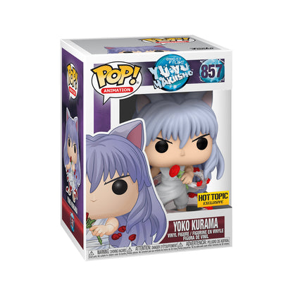 FUNKO POP! ANIMATION: GHOST FILE YU YU HAKUSHO - YOKO KURAMA **HOT TOPIC EXCLUSIVE** #857