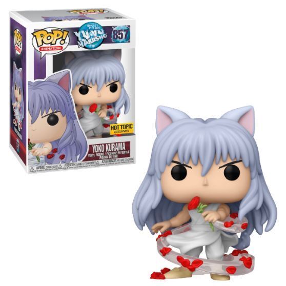 FUNKO POP! ANIMATION: GHOST FILE YU YU HAKUSHO - YOKO KURAMA **HOT TOPIC EXCLUSIVE** #857