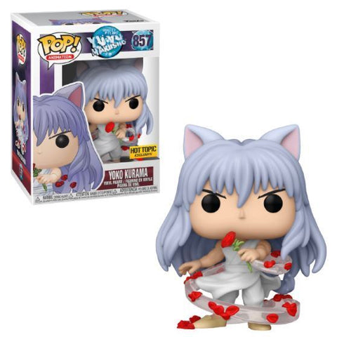 FUNKO POP! ANIMATION: GHOST FILE YU YU HAKUSHO - YOKO KURAMA **HOT TOPIC EXCLUSIVE** #857