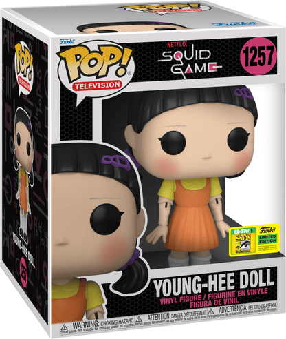 Funko Pop! Television: Squid Game - Jumbo 6" Young-Hee Doll #1257 [2022 SDCC Shared Convention Exclusive]