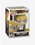 FUNKO POP! ANIMATION: ATTACK ON TITAN [A.O.T.] - ZEKE JAEGER **HOT TOPIC EXCLUSIVE**  #1302