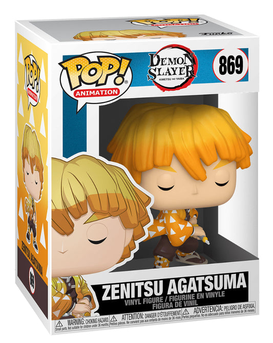 Funko Pop! Anime: Demon Slayer - Zenitsu Agatsuma #869