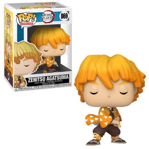 FUNKO POP! ANIMATION: DEMON SLAYER - ZENITSU AGATSUMA #869