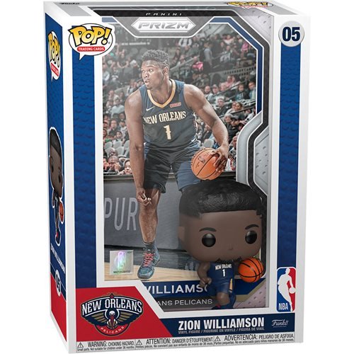 Funko Pop! Sports: NBA - Zion Williamson (Trading Card Panini Prizm Cover) #05