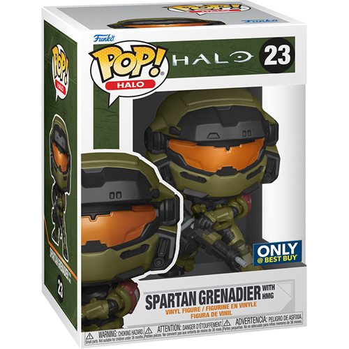 FUNKO POP! HALO SPARTAN GRENADIER WITH HMG [BEST BUY EXCLUSIVE / SPECIAL EDITION] #23