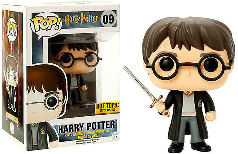 Pop! Harry Potter Vinyl Figure Harry Potter Hot Topic Exclusive #09