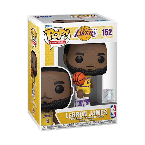 Funko Pop! Sports: NBA - LeBron James (Los Angeles Lakers Yellow Jersey) #152