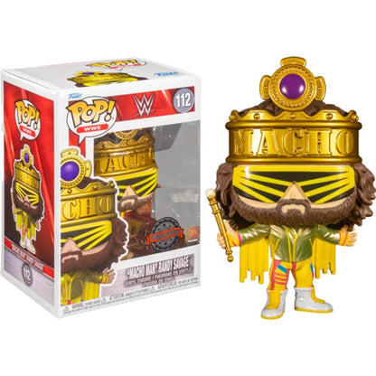 FUNKO POP! WWE - KING MACHO MAN RANDY SAVAGE METALLIC [EXCLUSIVE] #112