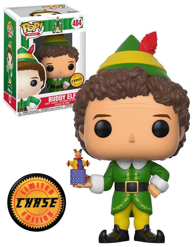 Funko Pop! Movies - Elf - Buddy Elf w/ Jack in the Box **CHASE** #484