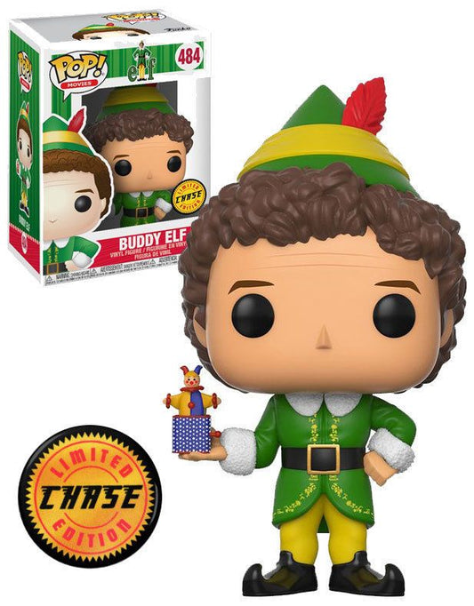 Funko Pop! Movies - Elf - Buddy Elf w/ Jack in the Box **CHASE** #484