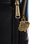 LOUNGEFLY HARRY POTTER TRILOGY TRIPLE POCKET MINI BACKPACK