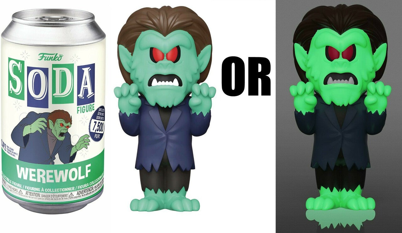 Funko Vinyl Soda Can SCOOBY DOO WEREWOLF with chance of chase LIMITED