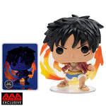 **CHASE & COMMON BUNDLE** FUNKO POP! ANIMATION: ONE PIECE MONKEY D LUFFY RED HAWK #1273 **AAA EXCLUSIVE**