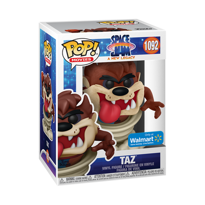 FUNKO POP! MOVIES - SPACE JAM 2: A NEW LEGACY - TAZ [FLOCKED] **WALMART EXCLUSIVE** #1092