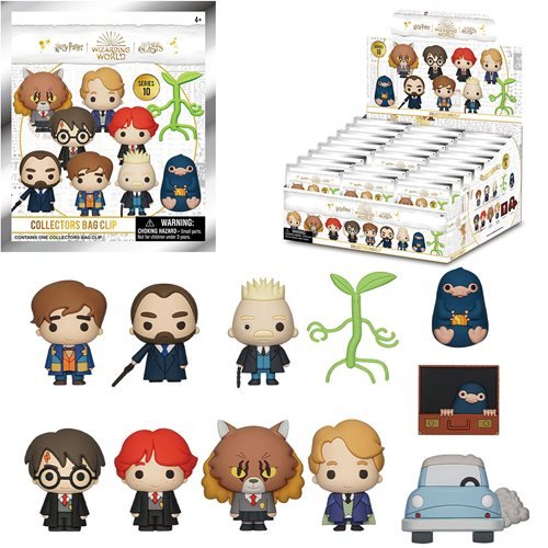 Harry Potter Wizarding World 3D Foam Bag Clip - Blind Bag Mystery Blind Bag Series 1