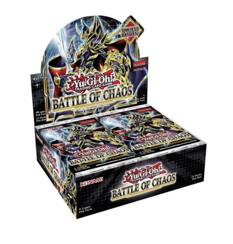 YUGIOH BATTLE OF CHAOS BOOSTER BOX