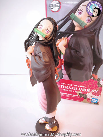 Demon Slayer Nezuko Figure Glitter & Glamours