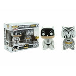 Funko Pop! Heroes: Batman - Bullseye Batman & Zebra Batman - 2 Pack *Hot Topic Exclusive*