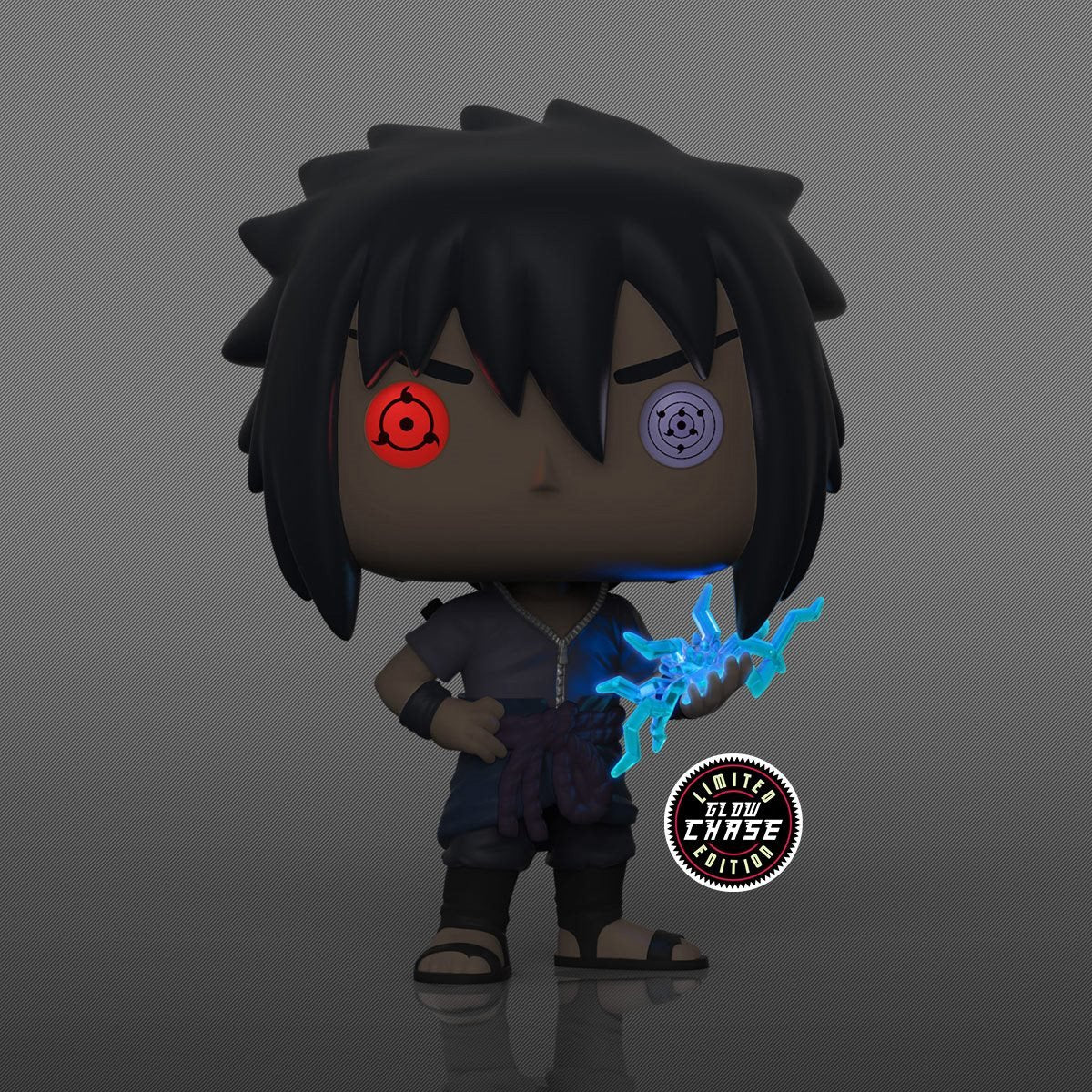 **Chase & Common Bundle** Funko Pop! Anime: Naruto - Sasuke (Rinnegan) #1023 [AAA Anime Exclusive]