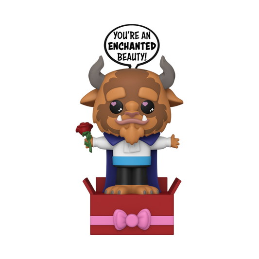 FUNKO POPSIES DISNEY BEAST VALENTINE'S DAY - BEAUTY AND BEAST - YOU'RE AN ENCHANTED BEAUTY!