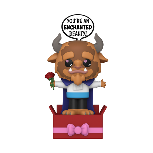 FUNKO POPSIES DISNEY BEAST VALENTINE'S DAY - BEAUTY AND BEAST - YOU'RE AN ENCHANTED BEAUTY!