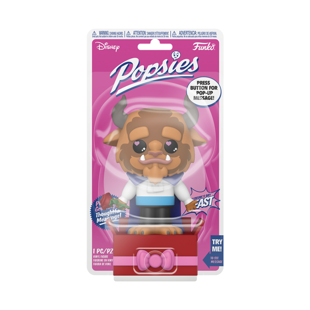 FUNKO POPSIES DISNEY BEAST VALENTINE'S DAY - BEAUTY AND BEAST - YOU'RE AN ENCHANTED BEAUTY!