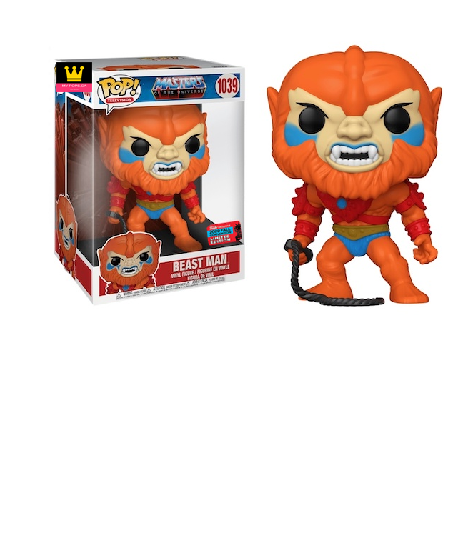 Masters of the Universe #1039 Beast Man 10" Super-Sized NYCC Shared