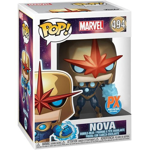 Funko Pop Marvel Guardians of the Galaxy Nova Prime [PX EXCLUSIVE] #494