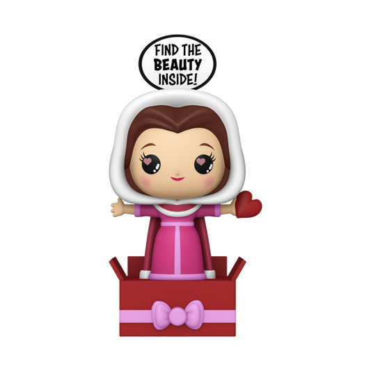 FUNKO POPSIES DISNEY BELLE VALENTINE'S DAY - BEAUTY AND BEAST - FIND THE BEAUTY INSIDE!