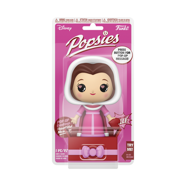 FUNKO POPSIES DISNEY BELLE VALENTINE'S DAY - BEAUTY AND BEAST - FIND THE BEAUTY INSIDE!