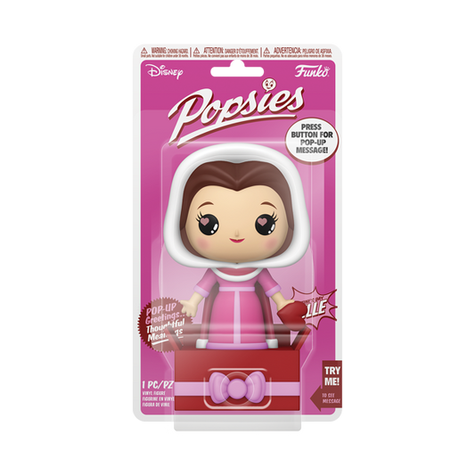 FUNKO POPSIES DISNEY BELLE VALENTINE'S DAY - BEAUTY AND BEAST - FIND THE BEAUTY INSIDE!