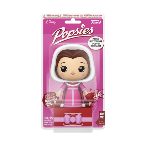 FUNKO POPSIES DISNEY BELLE VALENTINE'S DAY - BEAUTY AND BEAST - FIND THE BEAUTY INSIDE!
