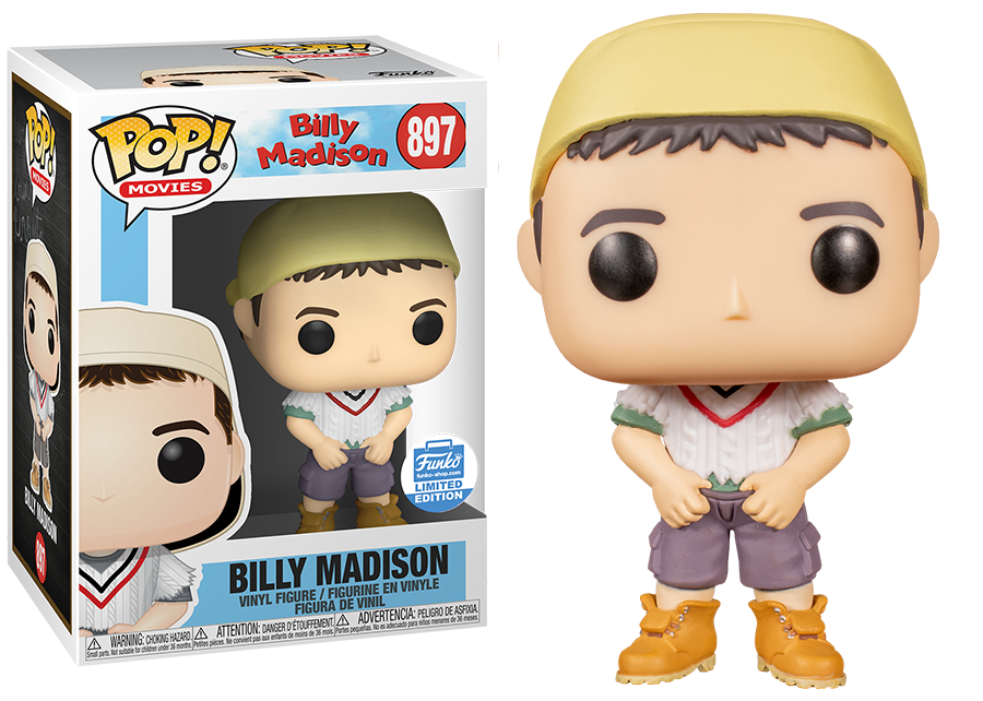 FUNKO POP! MOVIES: BILLY MADISON - BILLY MADISON [WHITE SWEATER] **FUNKO SHOP EXCLUSIVE** #897
